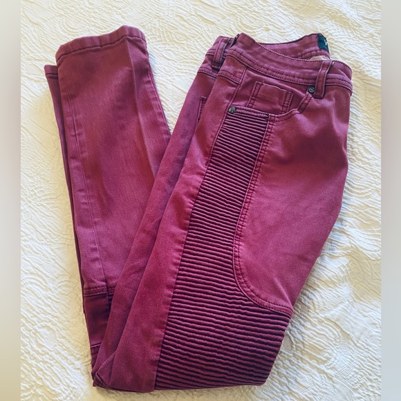 Men’s Biker Denim Jeans - Picture 2 of 8